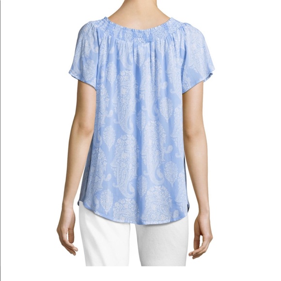 Liz Claiborne rayon Top - Picture 5 of 5